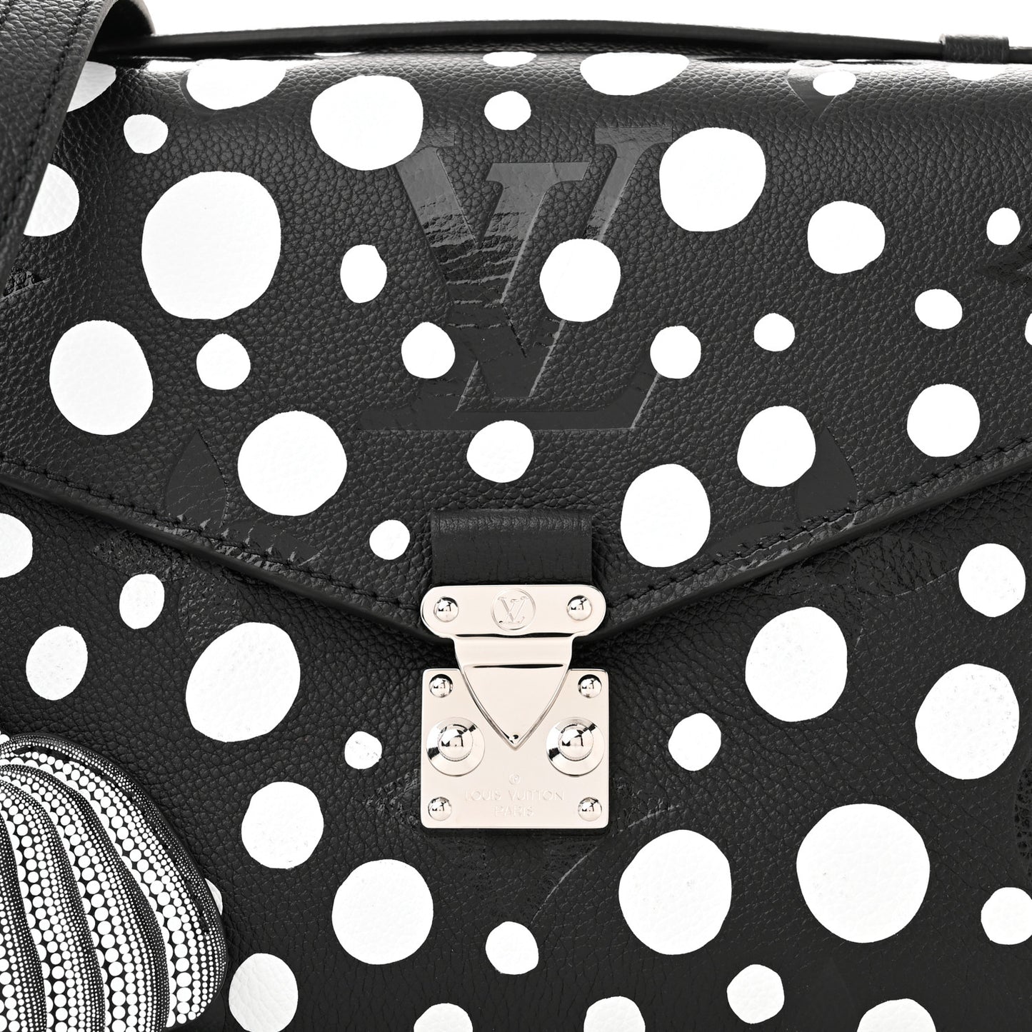 LV X YK Empreinte Monogram Giant Pochette Metis Black