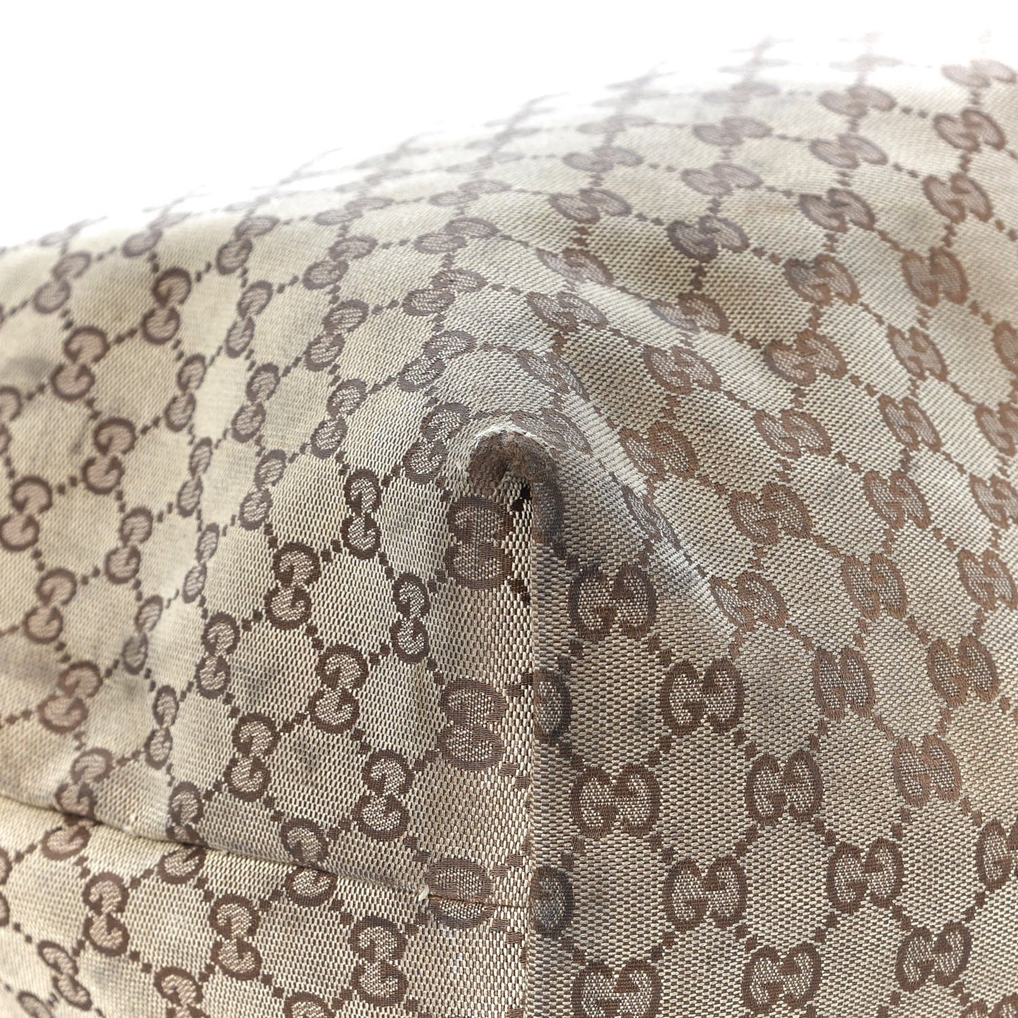 Monogram Patent Trim Tote Black