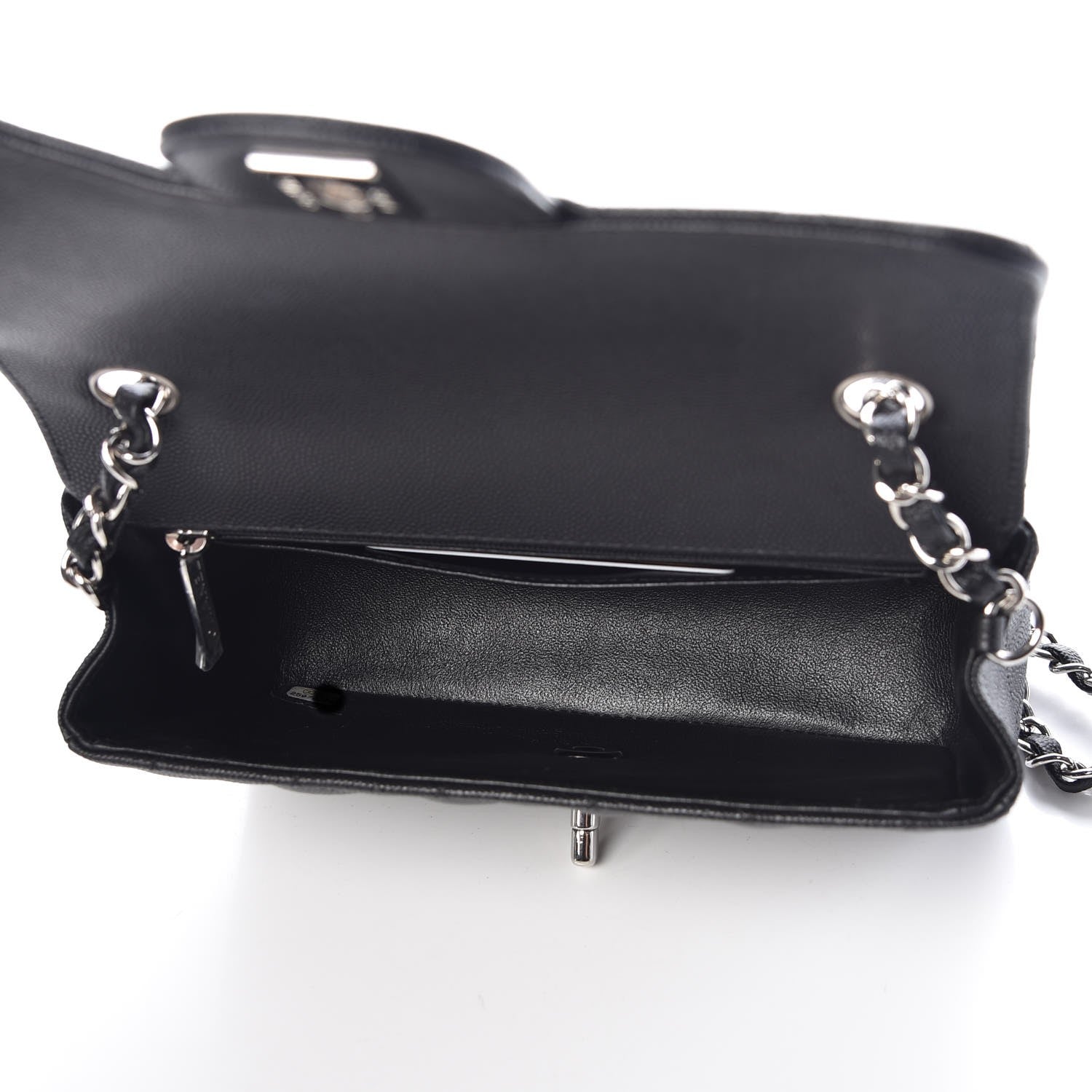 Chanel Caviar Quilted Mini Rectangular Flap Black 5 of 10