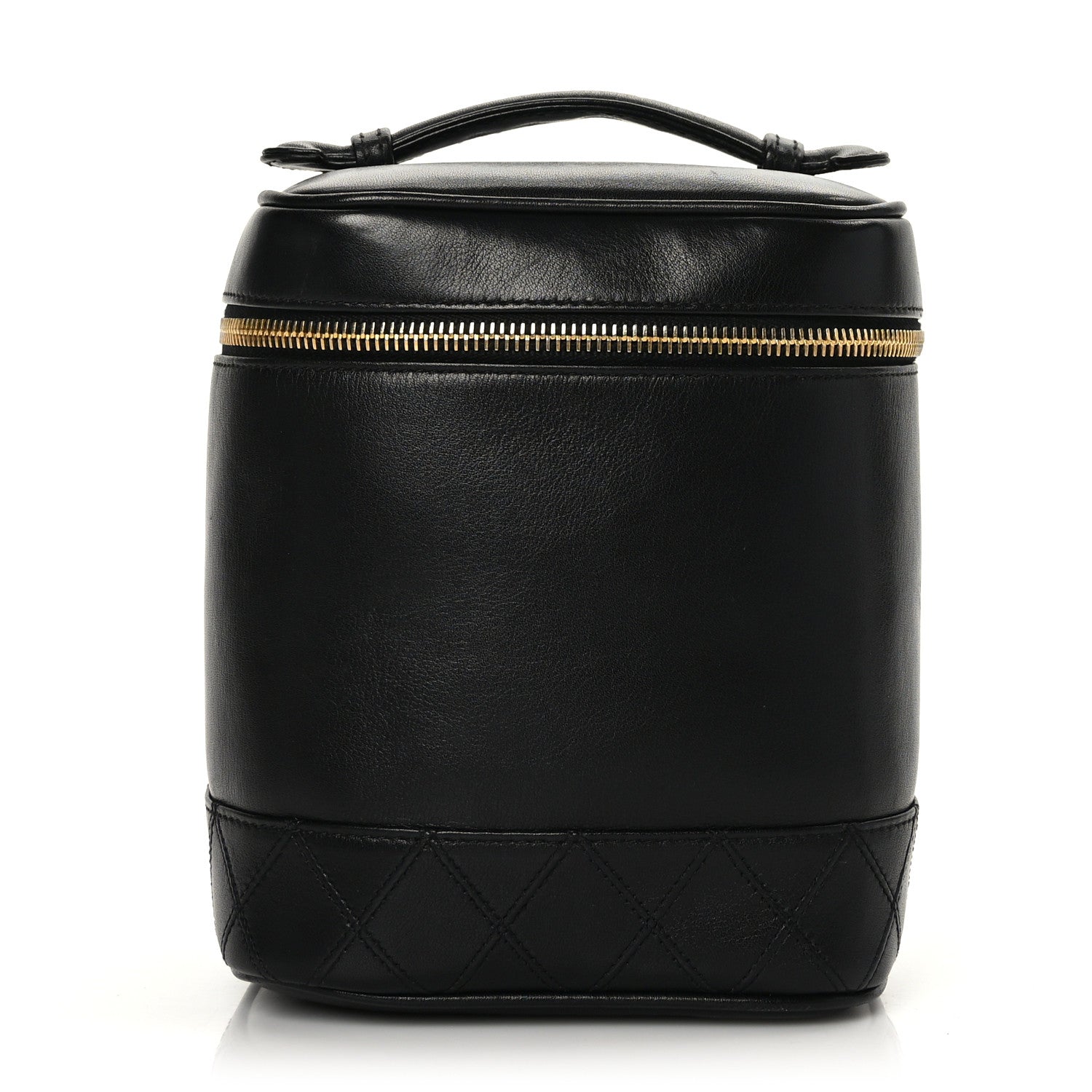 Chanel Lambskin Vanity Cosmetic Case Black 1 of 11