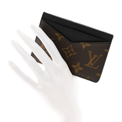 Louis Vuitton Monogram Macassar Neo Porte-Cartes Card Holder 2 of 6