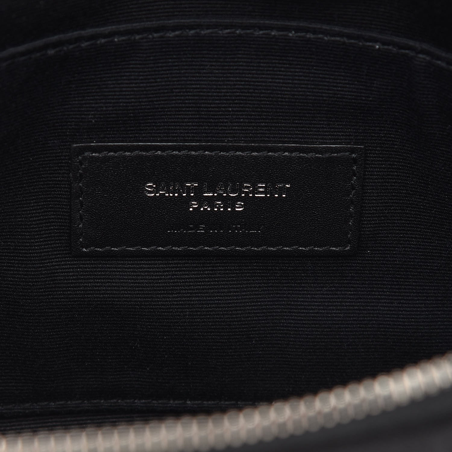 Saint Laurent Canvas Monogram Belt Bag Black 6 of 9