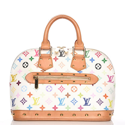 Louis Vuitton Monogram Multicolor Alma White 1 of 8