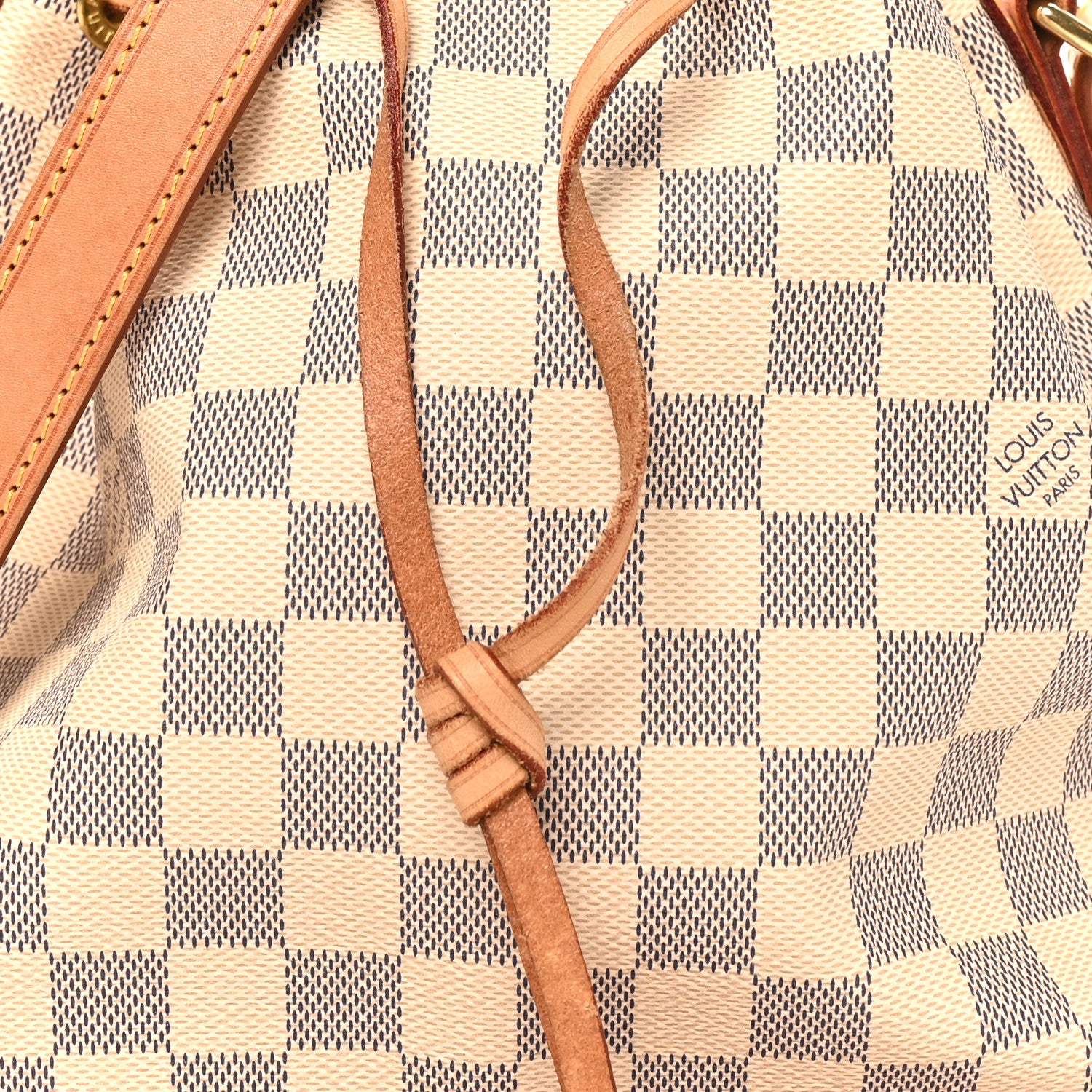 Louis Vuitton Damier Azur Noe BB 7 of 9