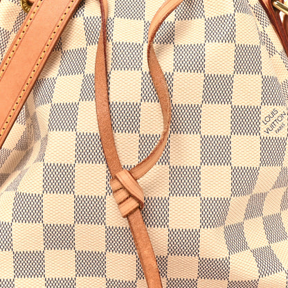 Louis Vuitton Damier Azur Noe BB 7 of 9