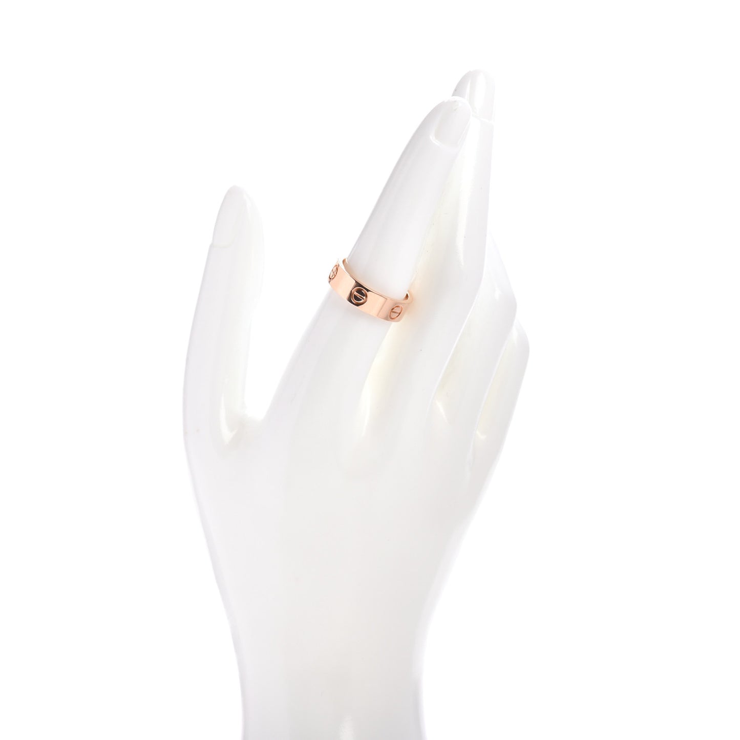 18K Pink Gold 5.5mm LOVE Ring 56 7.5