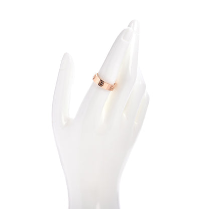 Cartier 18K Pink Gold 5.5mm LOVE Ring 56 7.5 2 of 5