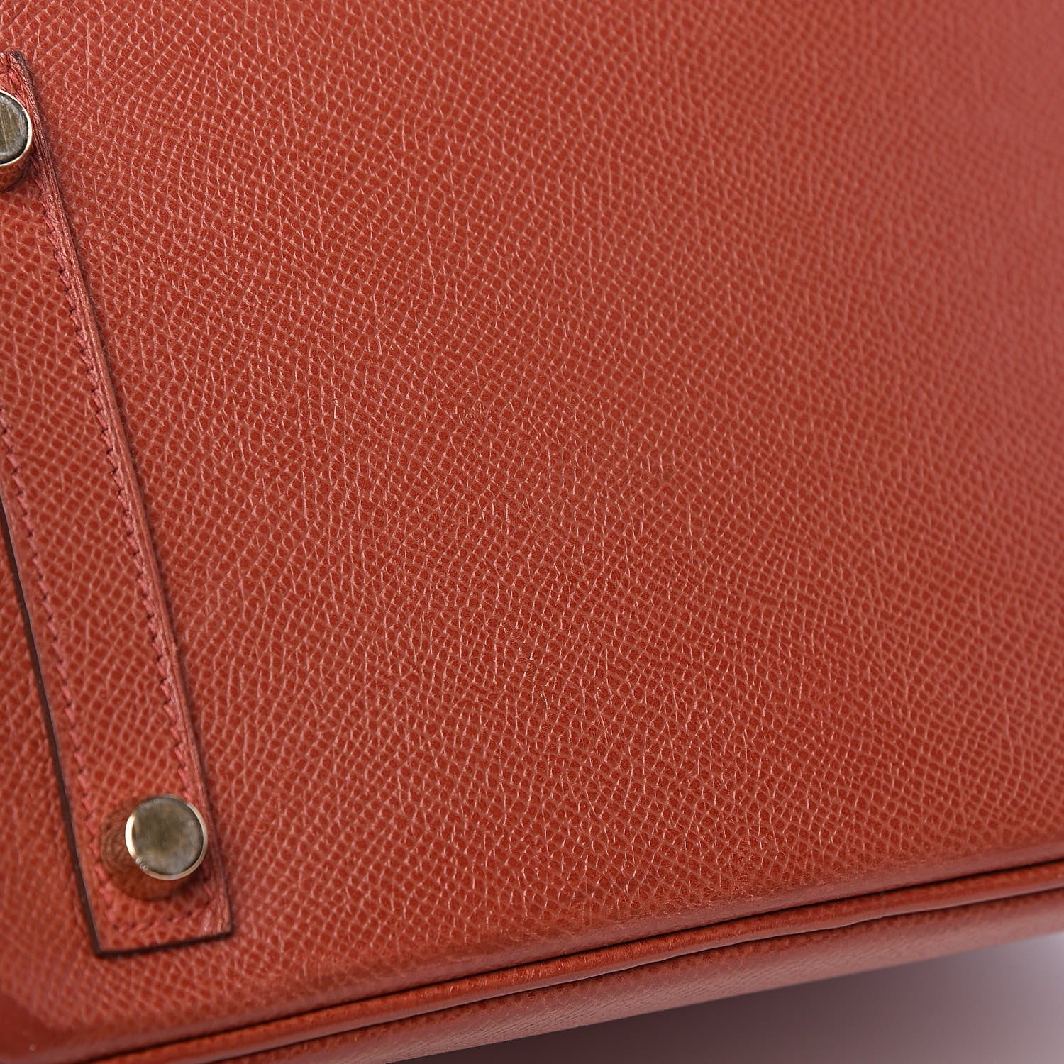 Hermes Epsom Birkin 25 Sienne 16 of 17