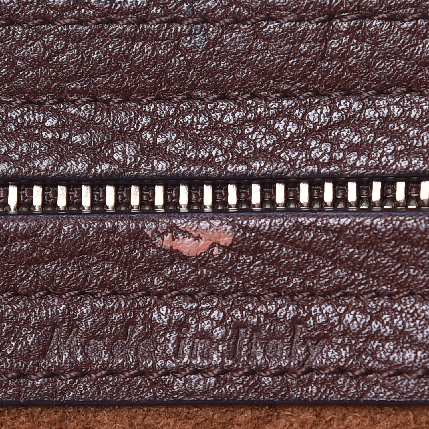 Celine Shiny Grained Calfskin Medium Phantom Luggage Brown 7 of 21