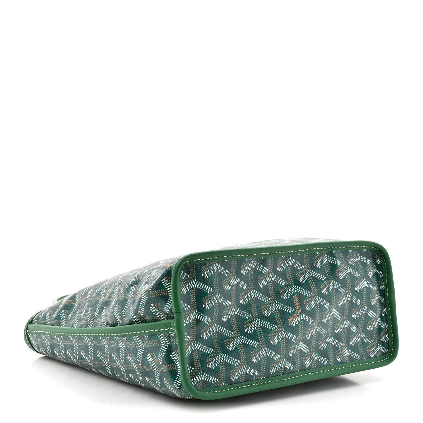 Goyardine Reversible Mini Anjou Green