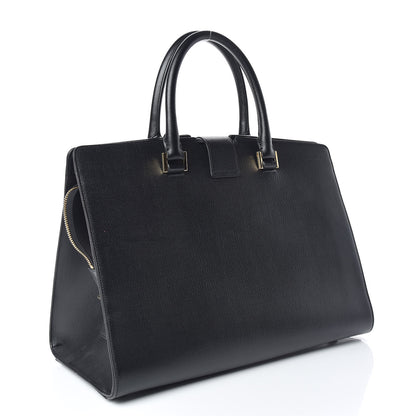Saint Laurent Textured Calfskin Medium Classic Y Cabas Black 3 of 9