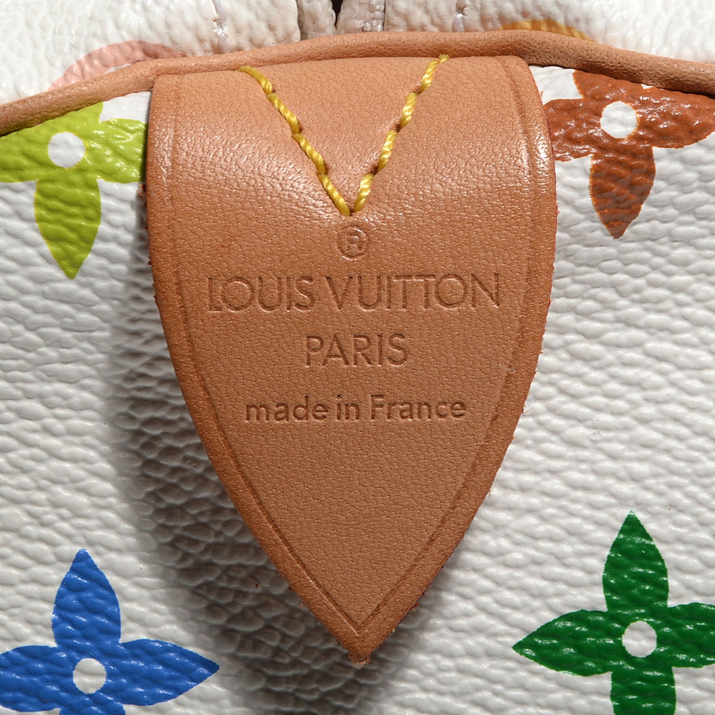 Monogram Multicolor Speedy 30 White