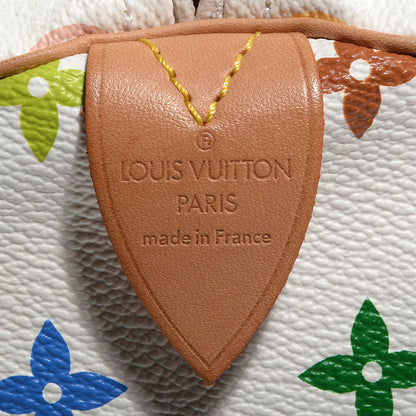 Louis Vuitton Monogram Multicolor Speedy 30 White 7 of 7