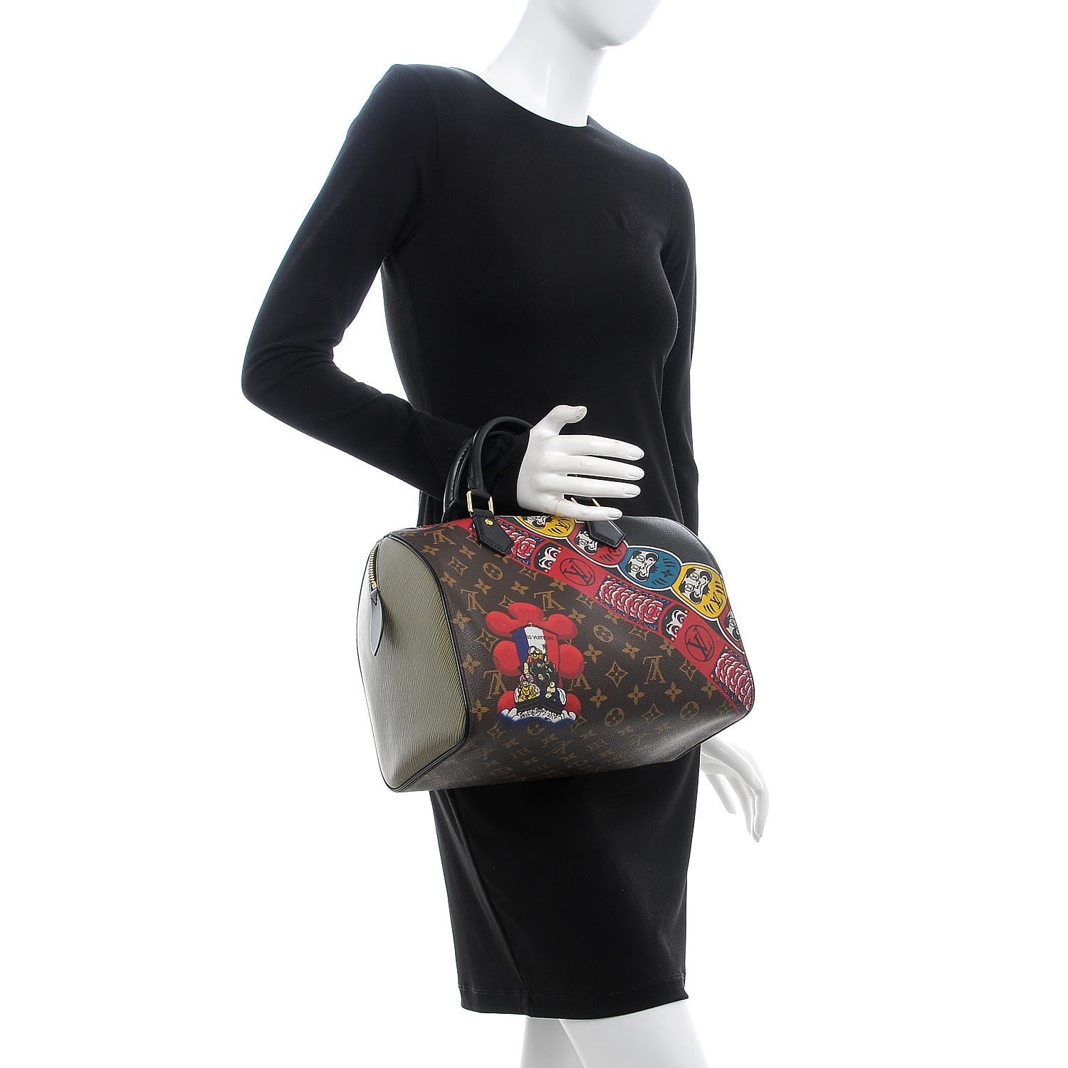 Louis Vuitton Monogram Kabuki Speedy 30 2 of 12