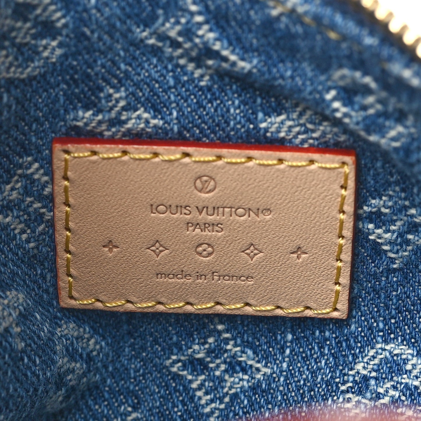 Monogram Denim Hills Pochette Blue