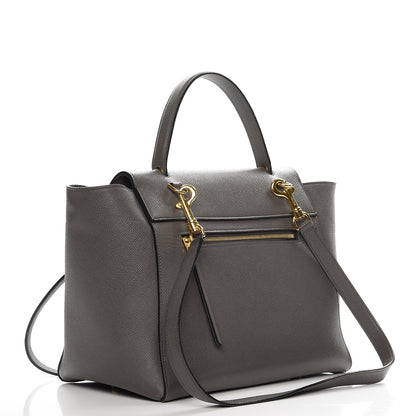 Celine Grained Calfskin Mini Belt Bag Grey 12 of 18