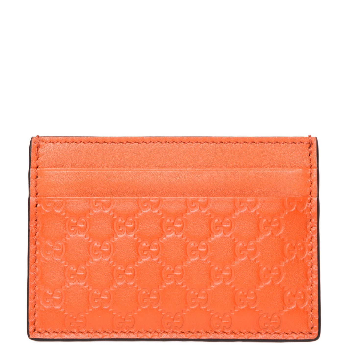 Microguccissima Card Holder Sun Orange