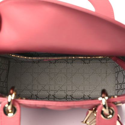 Christian Dior Lambskin Cannage Small My ABCDior Lady Dior Pink Honey 5 of 11