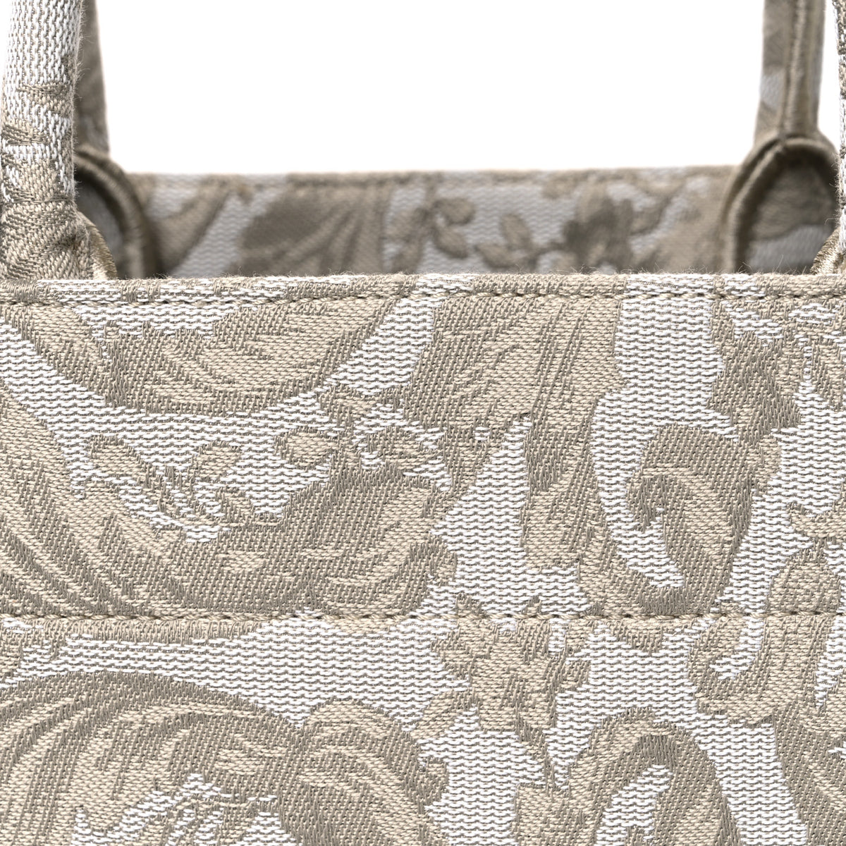 Versace Jacquard Barocco Small Athena Tote Beige 7 of 9