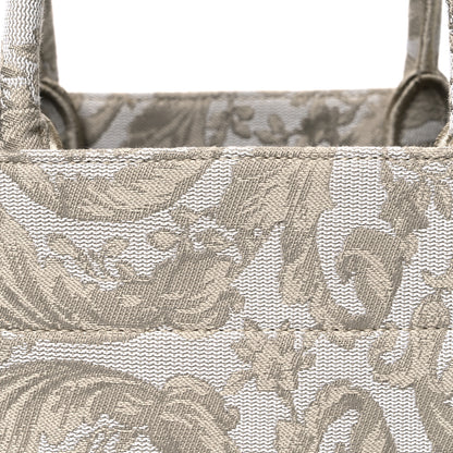 Versace Jacquard Barocco Small Athena Tote Beige 7 of 9