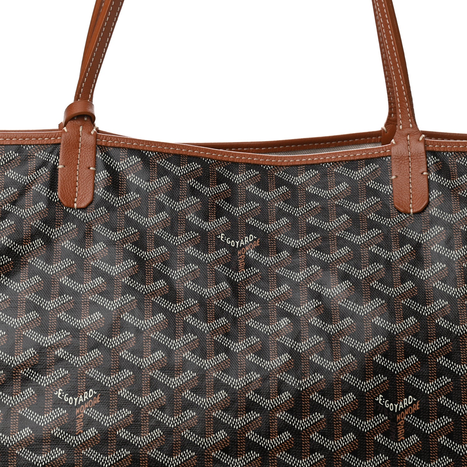 Goyard Goyardine Saint Louis GM Black Gold 7 of 13