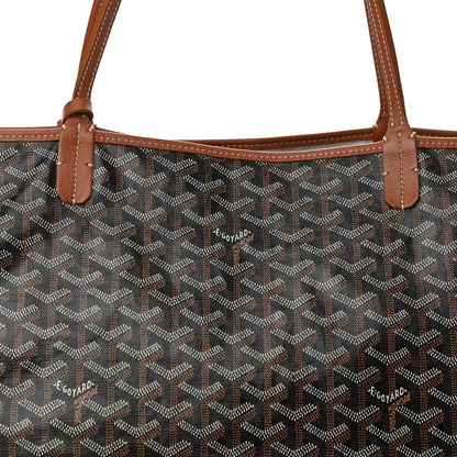 Goyard Goyardine Saint Louis GM Black Gold 7 of 13
