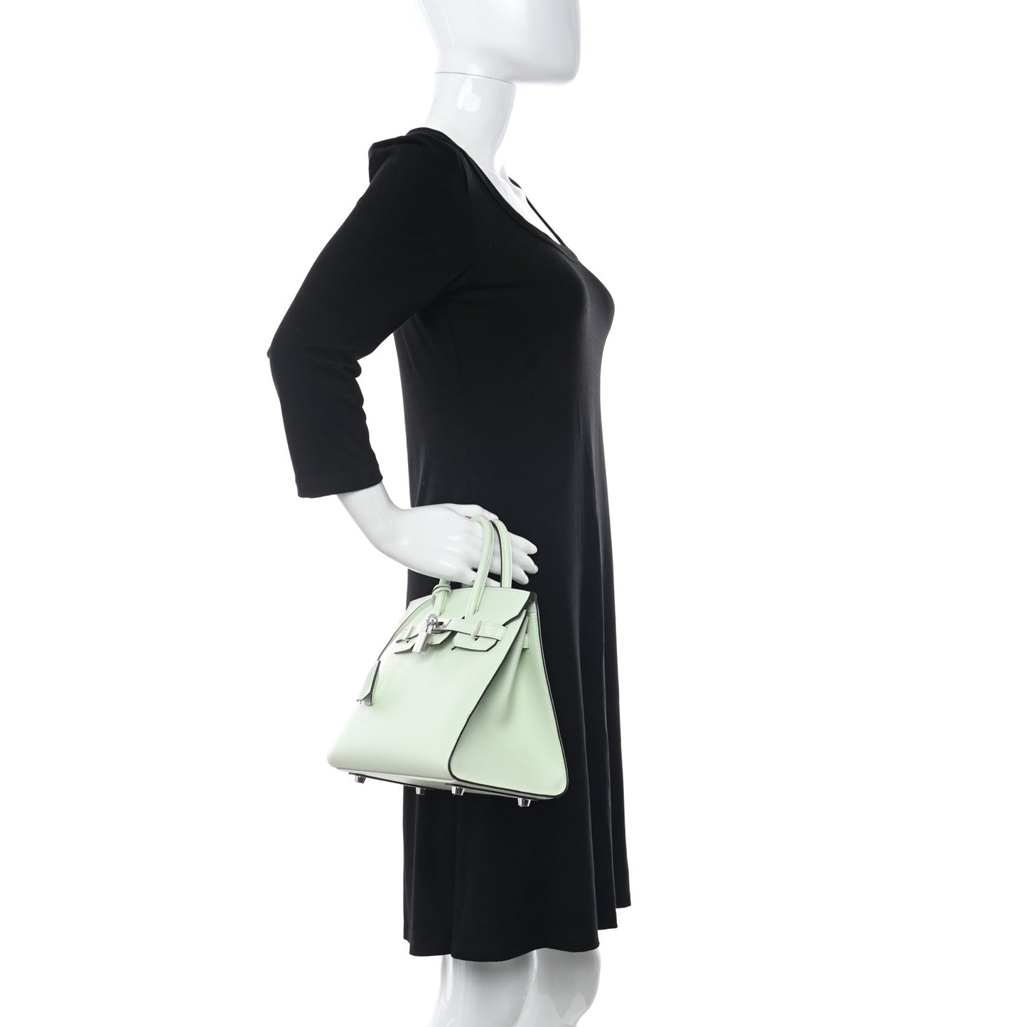 Epsom Birkin Sellier 25 Vert Fizz