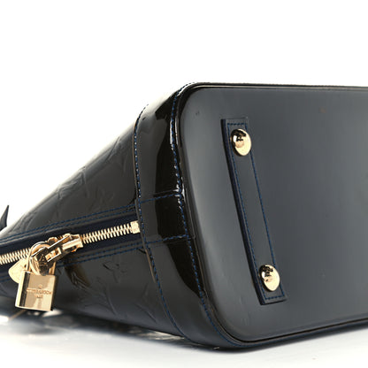 Louis Vuitton Vernis Alma PM Blue Infini 9 of 10