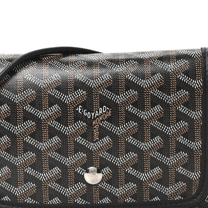 Goyard Goyardine Plumet Wallet Clutch Black 7 of 9