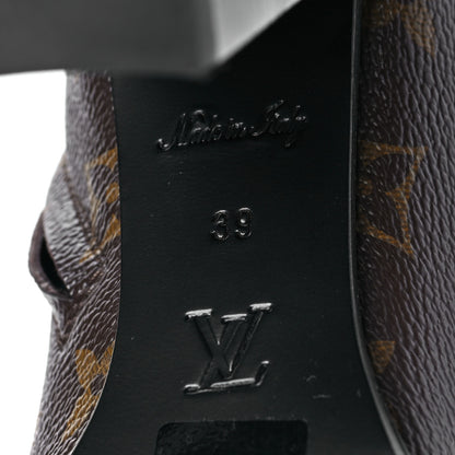 Louis Vuitton Patent Calfskin Monogram Star Trail Ankle Boots 39 Black 6 of 8