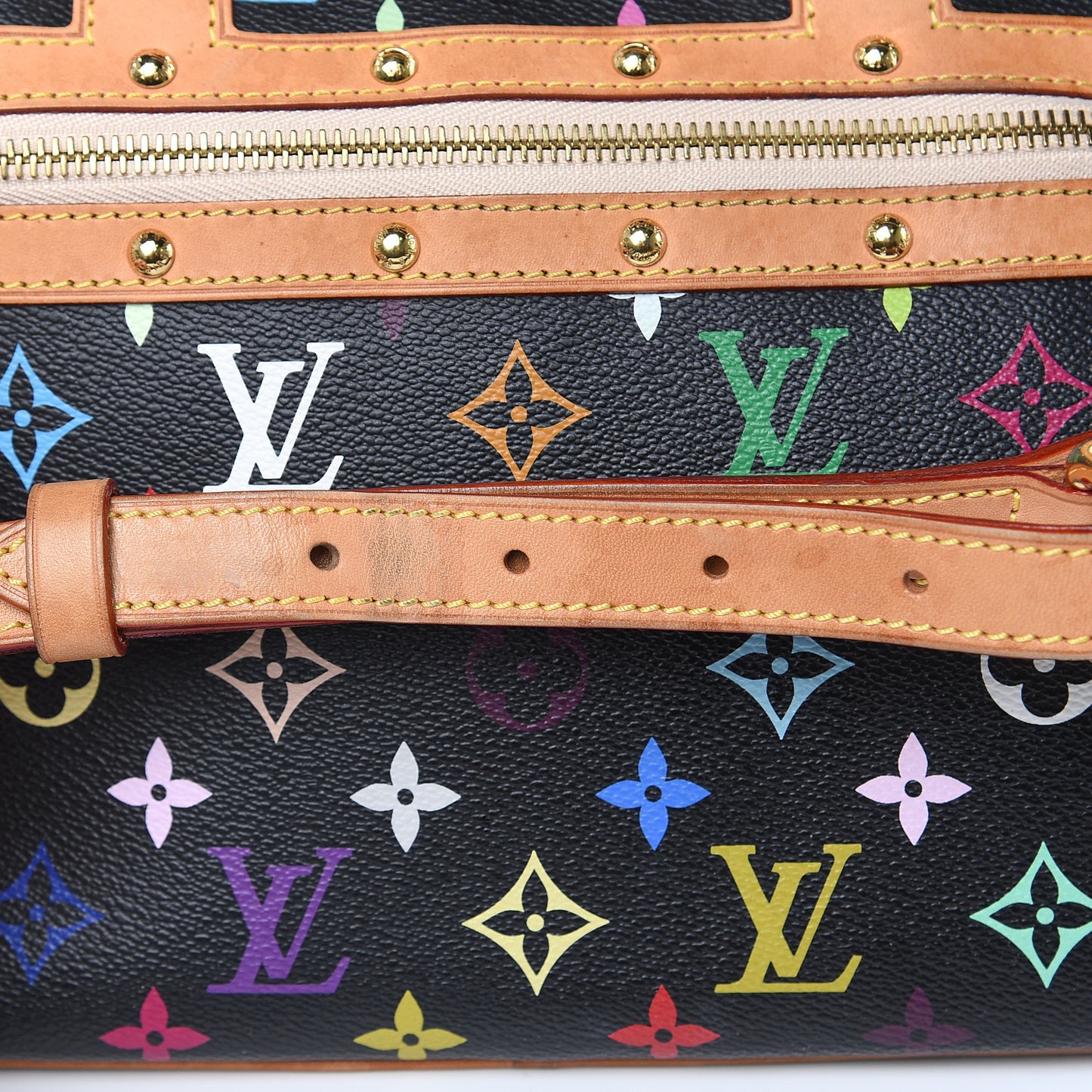 Monogram Multicolor Rita Black