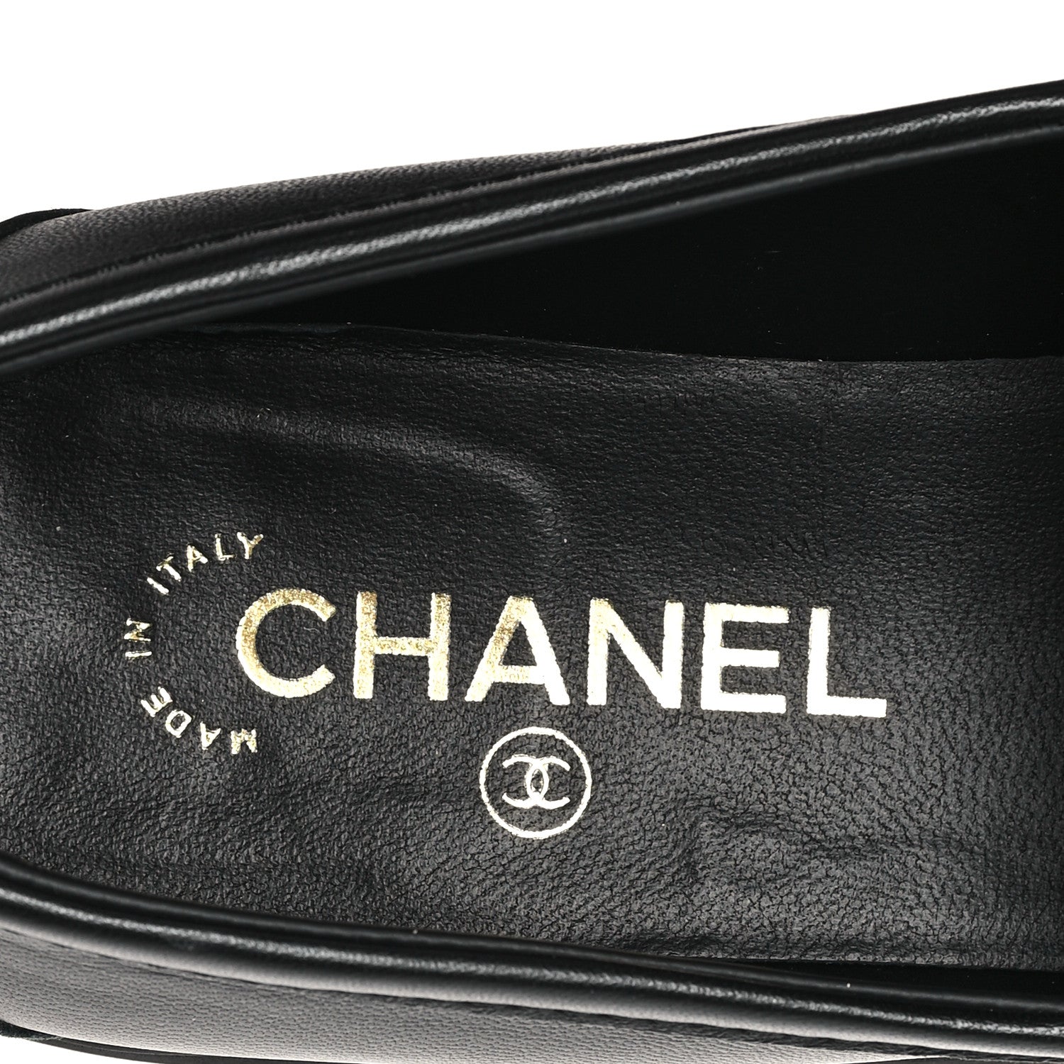 Chanel Lambskin Quilted CC Turnlock Loafers 40.5 Black 8 of 10
