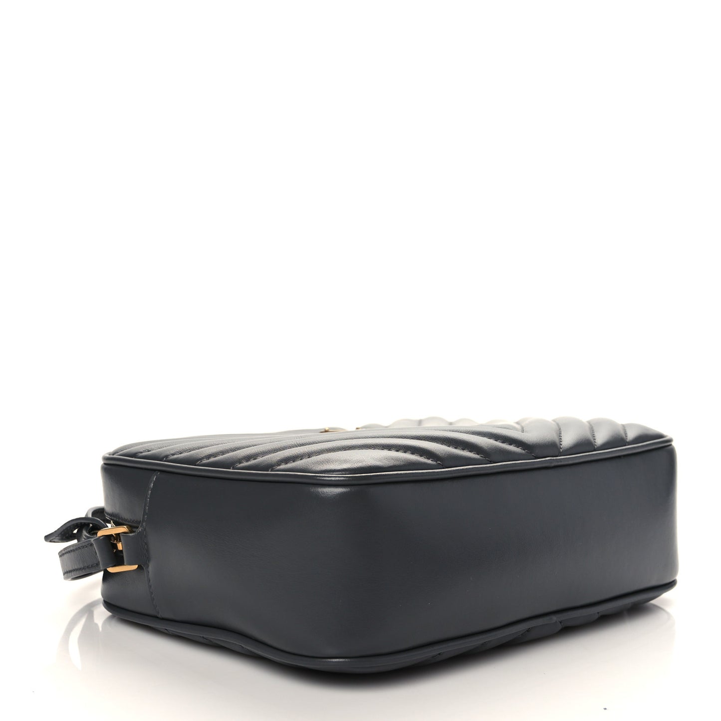 Calfskin Matelasse Monogram Lou Camera Bag Dark Smog