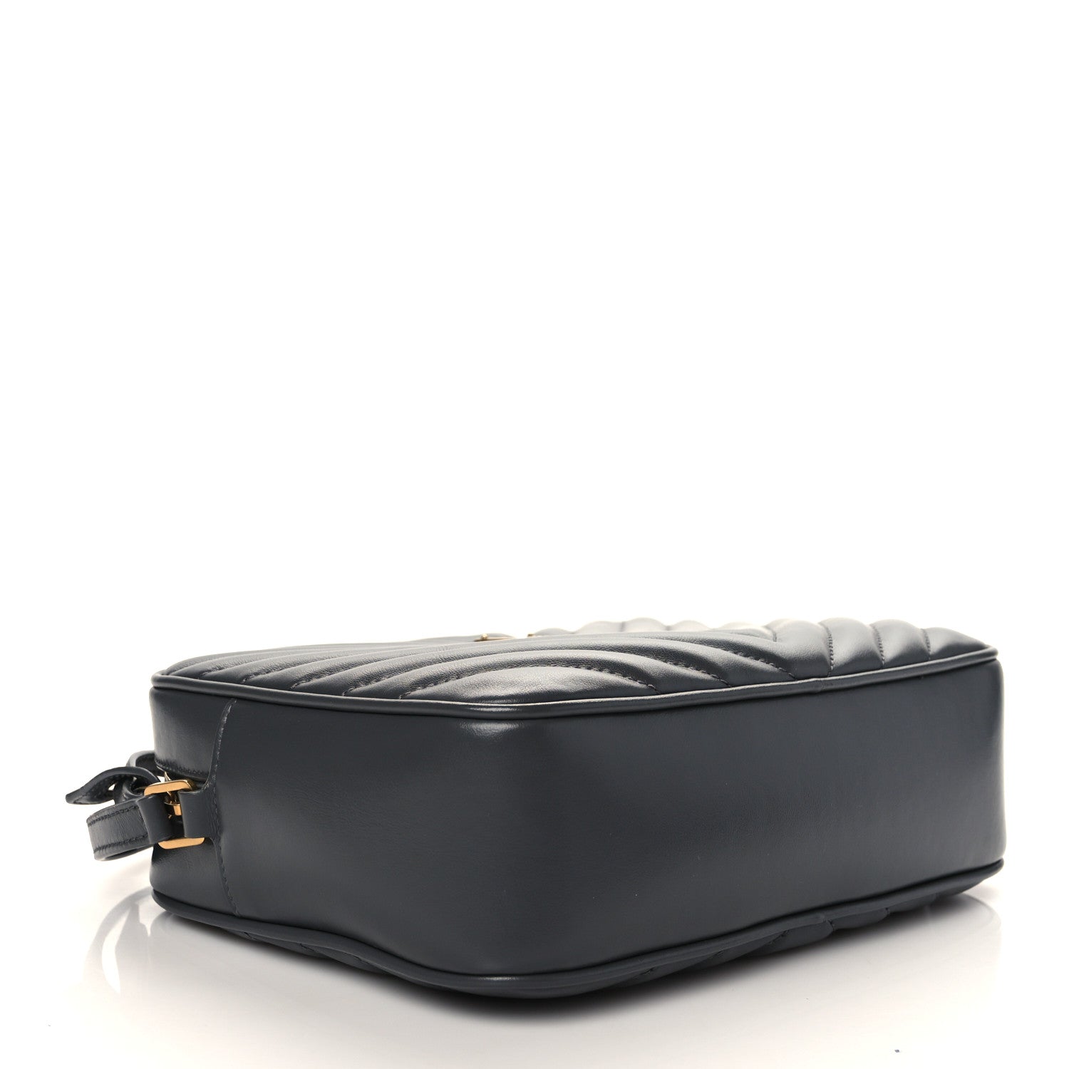 Saint Laurent Calfskin Matelasse Monogram Lou Camera Bag Dark Smog 4 of 10