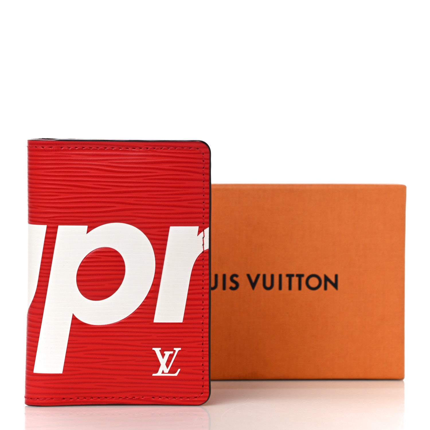 Louis Vuitton X SUPREME Epi Pocket Organizer Red 10 of 10