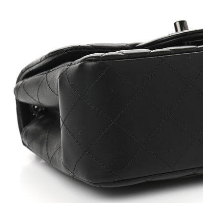 Chanel Lambskin Quilted Mini Square Flap So Black 8 of 9