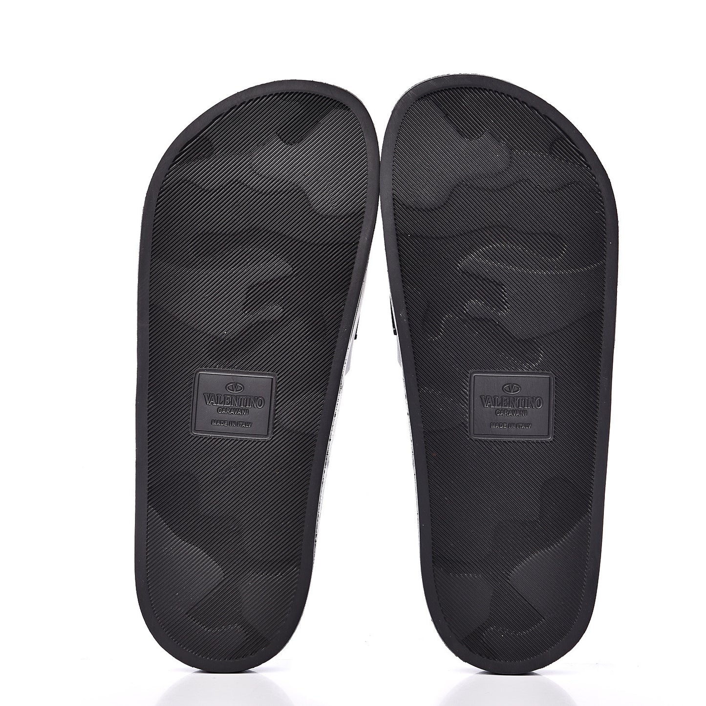 Rubber VLTN Pool Slide Sandals 39 Black