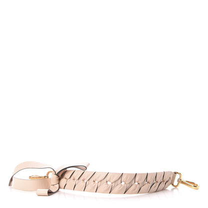 Fendi Vitello Liberty Shiny Nappa Lace Up Bow Mini Strap You Plaster 1 of 5