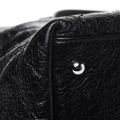 Chanel Glazed Calfskin Large On The Road Tote Black 14 of 22
