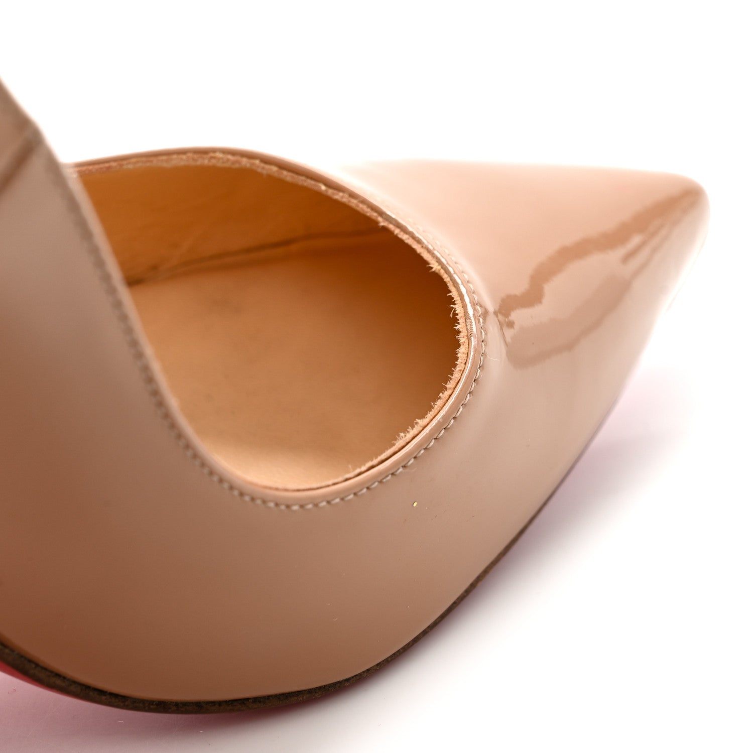 Christian Louboutin Patent So Kate 120 Pumps 37 Nude 10 of 13