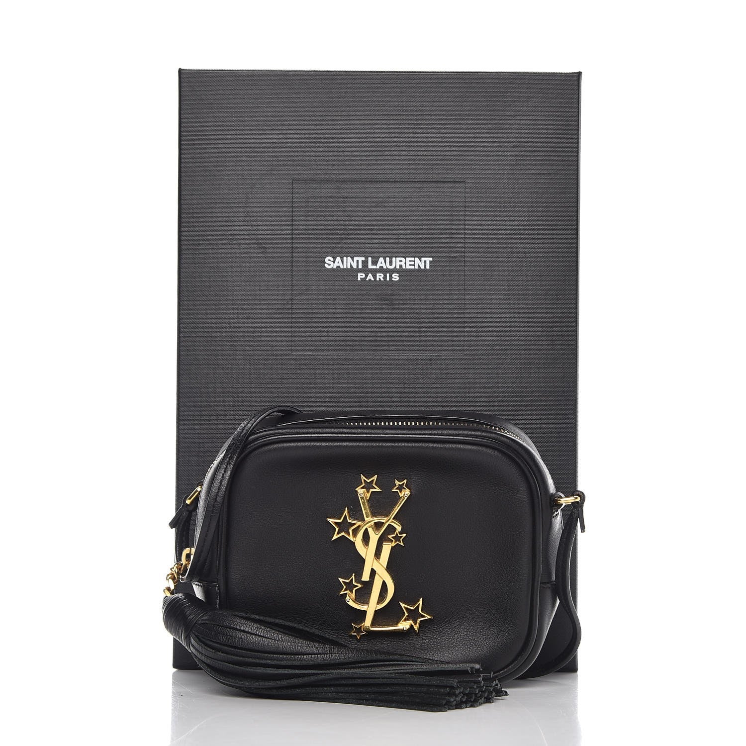 Saint Laurent Nappa Star Monogram Blogger Bag Black 10 of 10