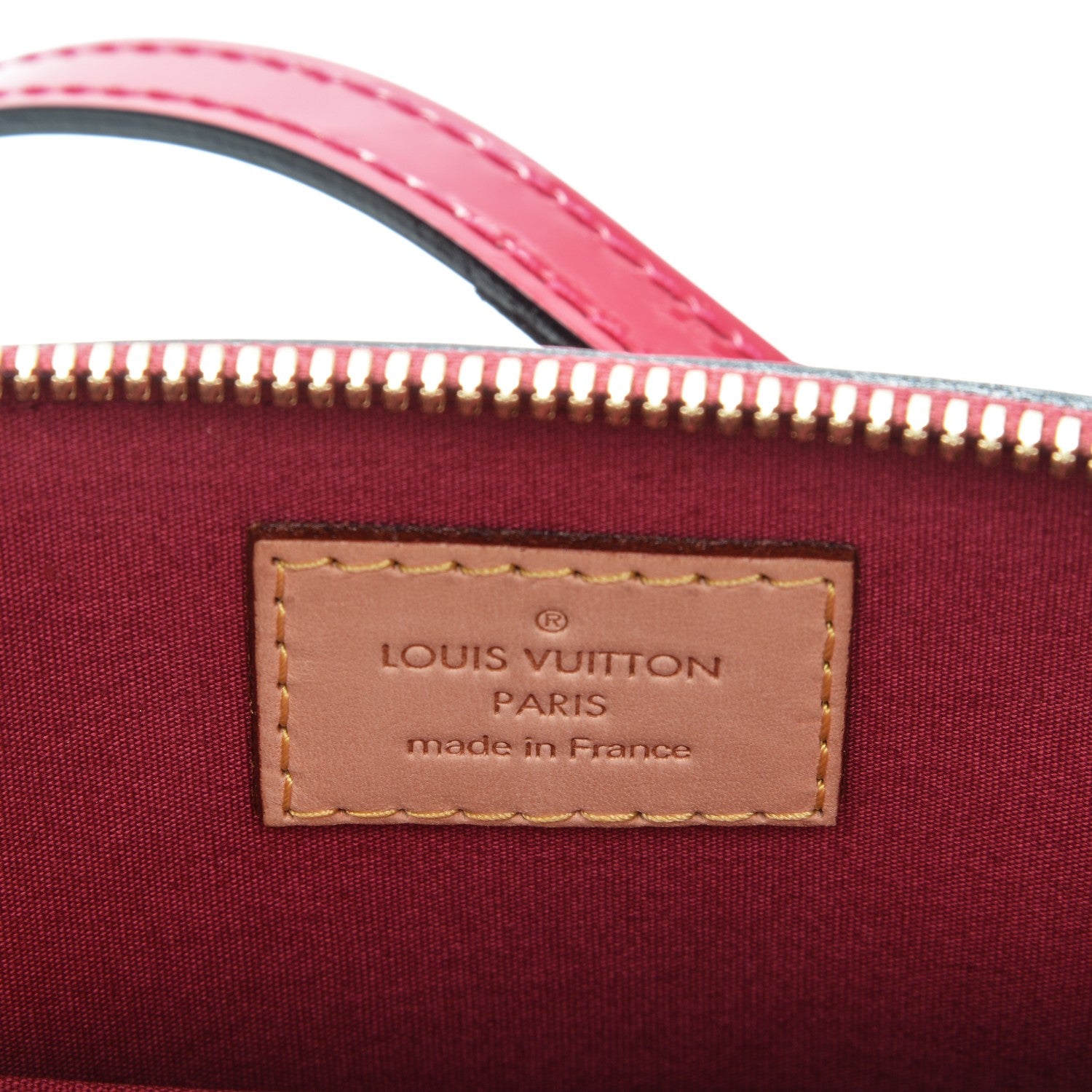 Louis Vuitton Vernis Alma BB Rose Indien 6 of 6