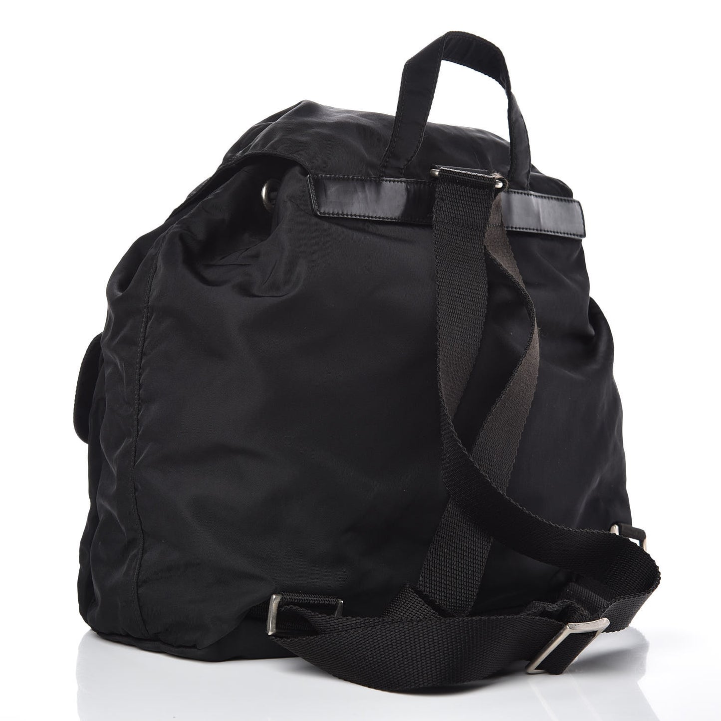 Nylon Vela Medium Backpack Black