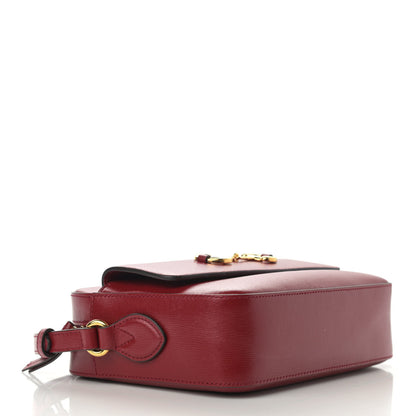 Gucci Azalea Calfskin Small Horsebit 1955 Shoulder Bag New Cherry Red 4 of 10