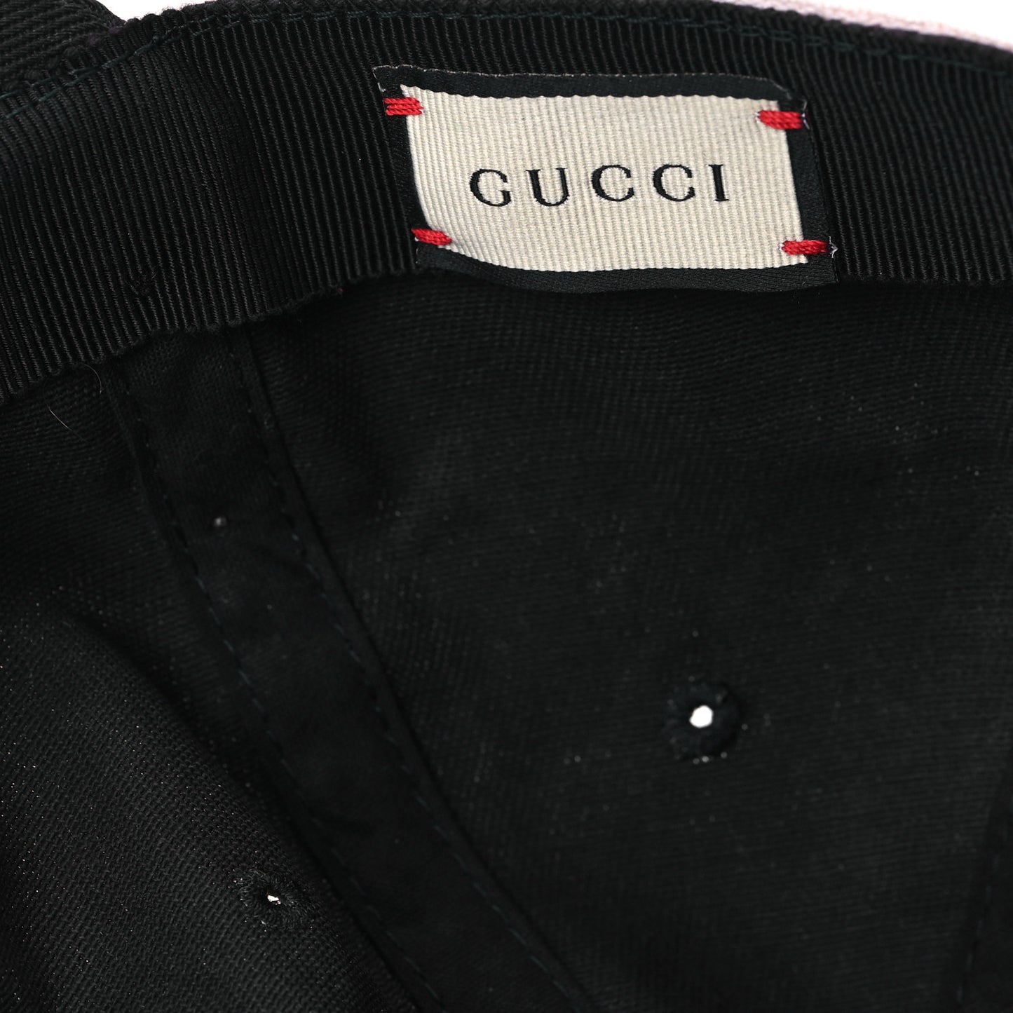 Gabardine Gucci Headband Baseball Hat M Black