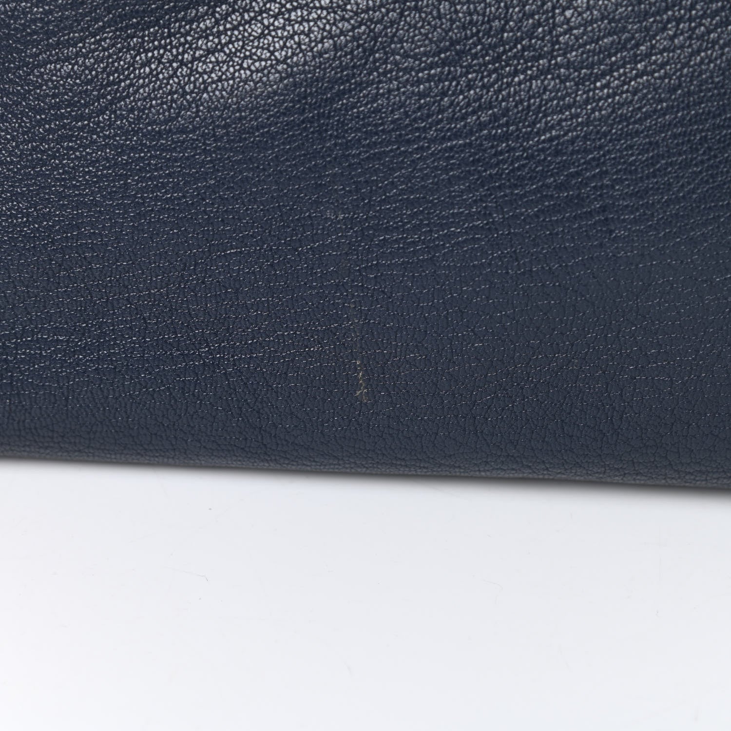 Balenciaga Chevre Silver Metallic Edge Hardware Mini City Bleu Nuit Dark Sea 13 of 13