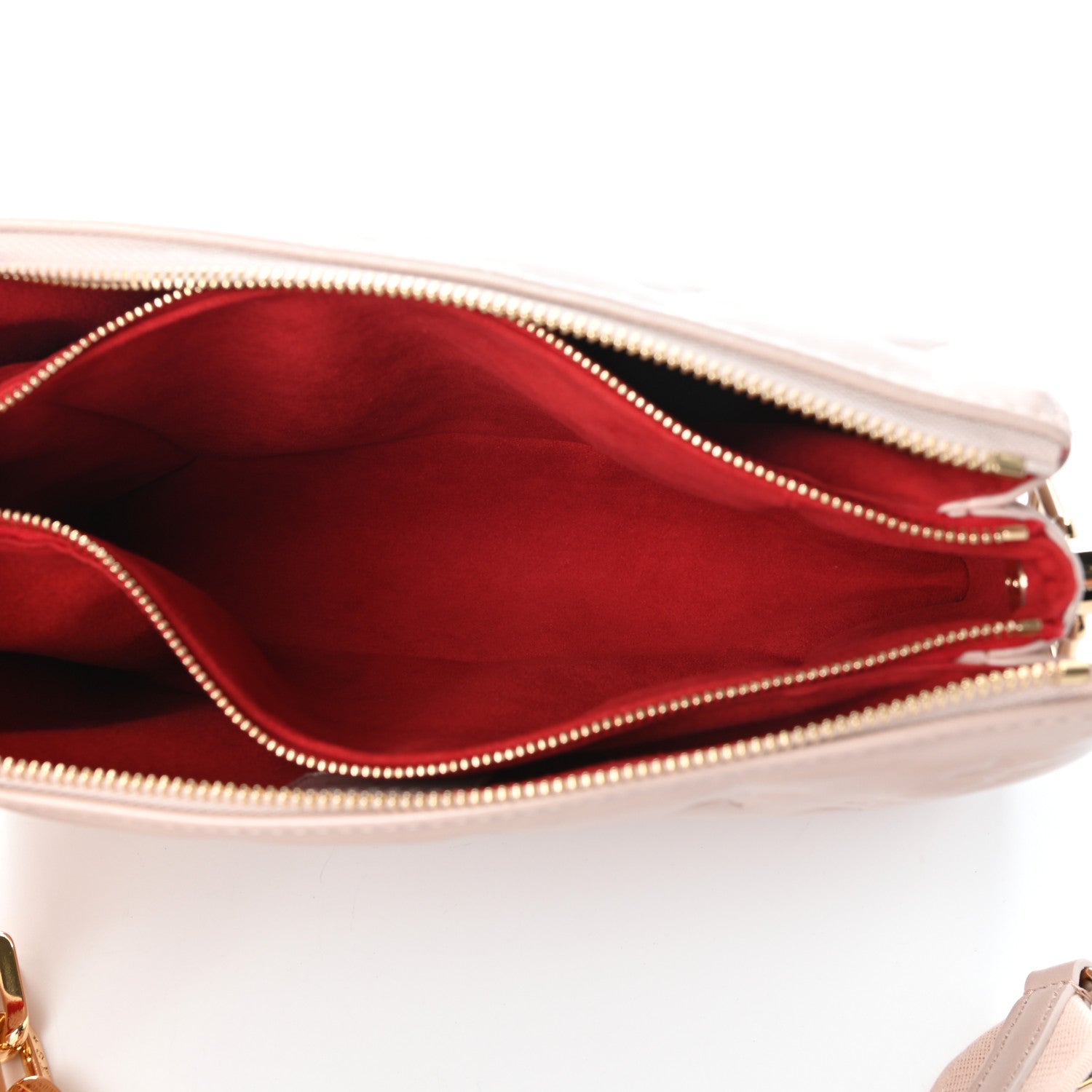 Louis Vuitton Lambskin Embossed Monogram Fall In Love Coussin PM Dragée Light Pink 5 of 9