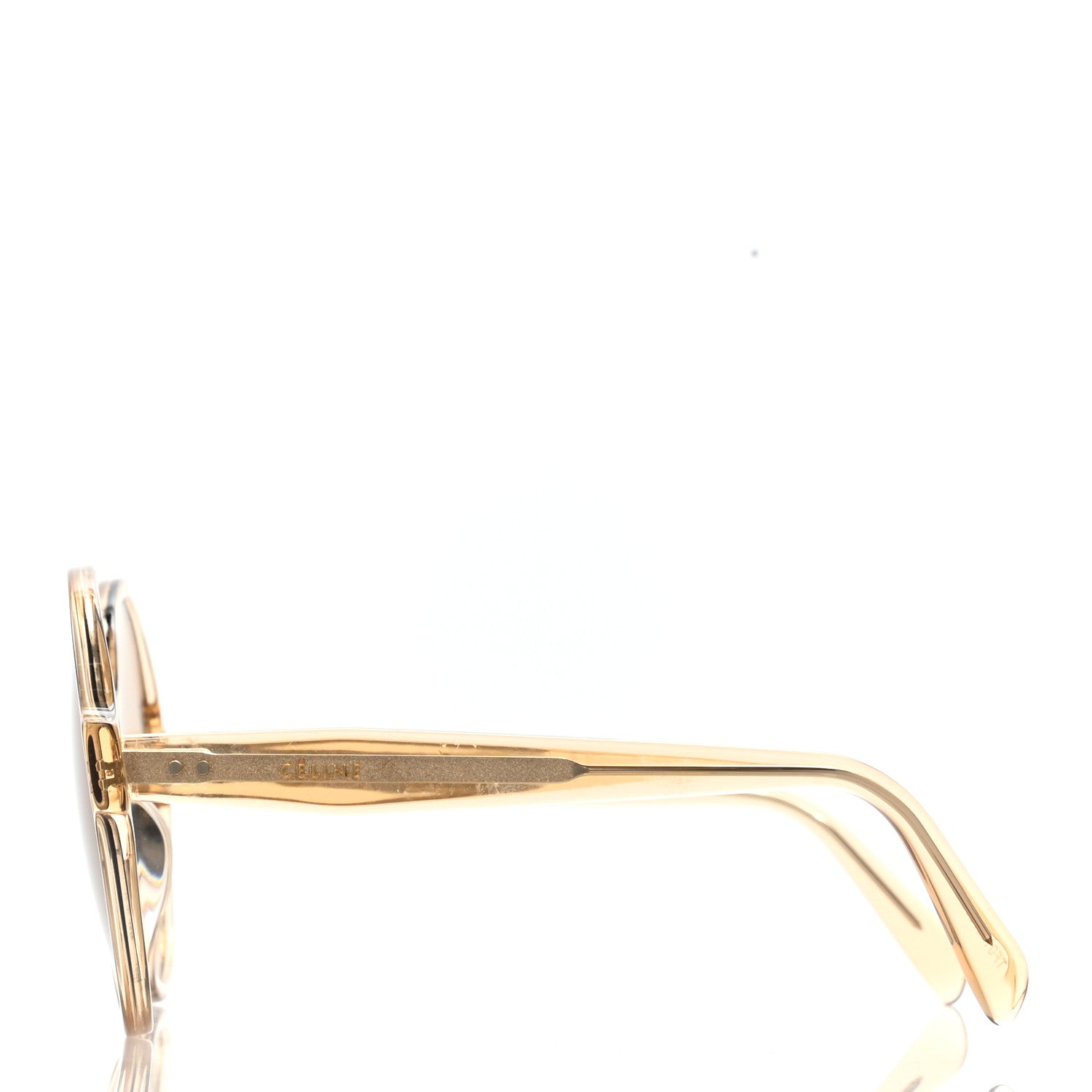 Celine Acetate CL40051l Sunglasses Yellow 3 of 7