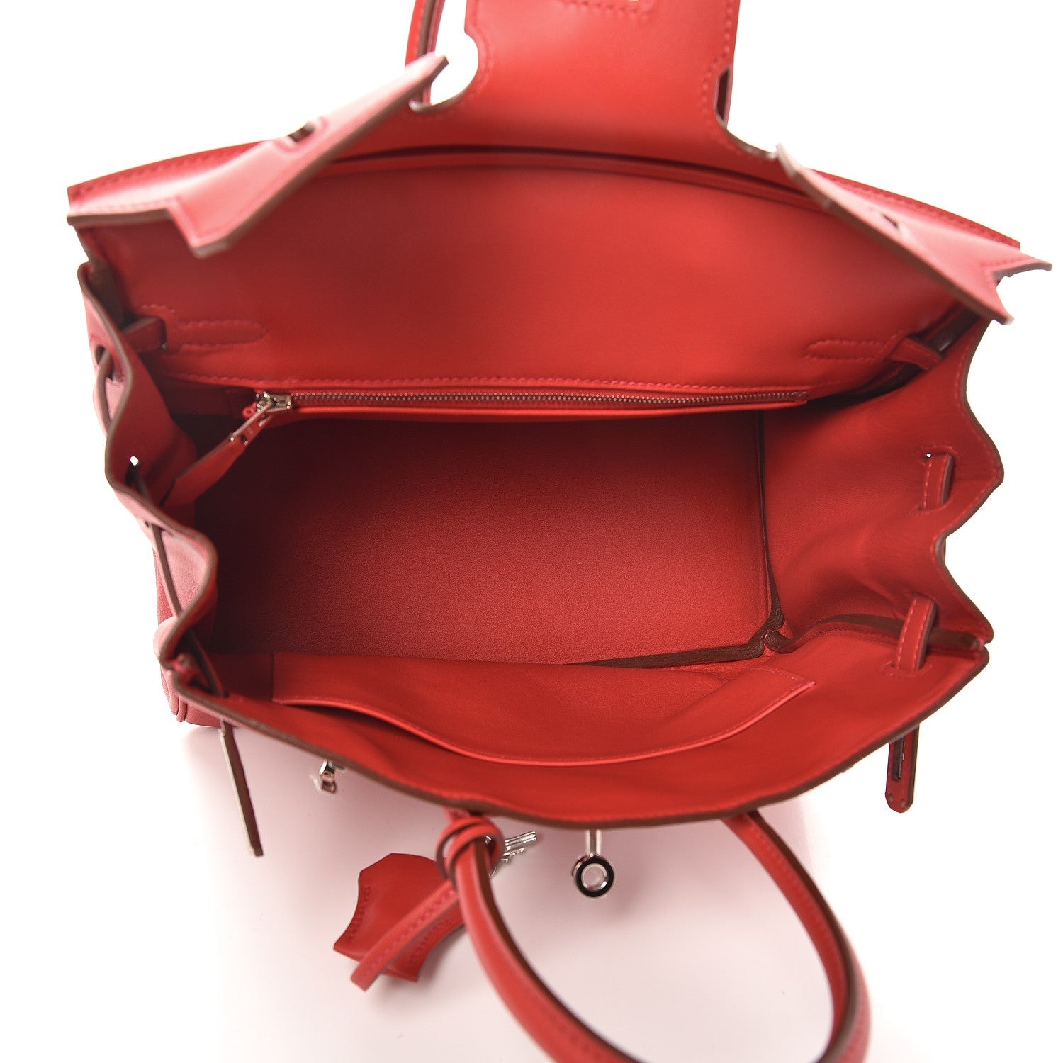 Hermes Swift Birkin 25 Vermillion 5 of 34