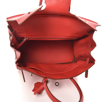 Hermes Swift Birkin 25 Vermillion 5 of 34